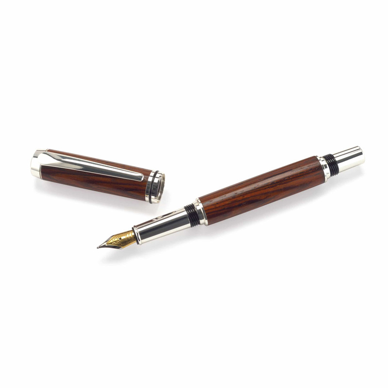 Navigator Pen Kit - Types:Fountain - Finish:Sterling Silver